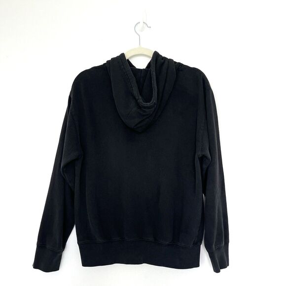 Quicksilver Vintage Hoodie Men’s small Surf Skate 90s Y2K Cotton Goth Grunge - Picture 4 of 8